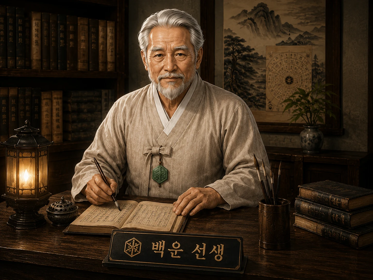 전통사주관의 백운 선생